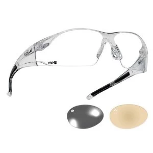 Image of Bolle Safety RUSH Safety Glasses - Clear HD