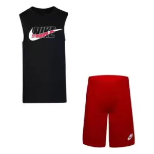Image of Nike Jrsy Muscle Set Bb23 - Red