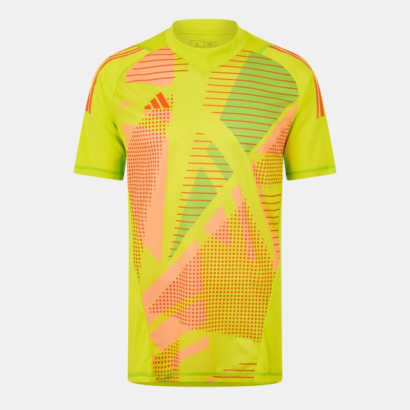 Image of adidas Tiro 24 Pro Short Sleeve Goalkeeper Jersey Solar Yellow male L