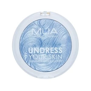 Image of MUA Undress Your Skin Highlighting Powder Ice Sparkle Blue