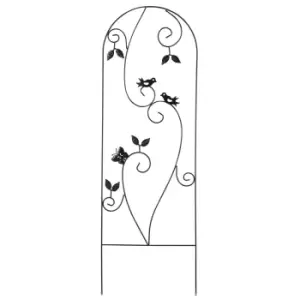 Image of Garden Gear 1.2m Leaf Metal Plant Support