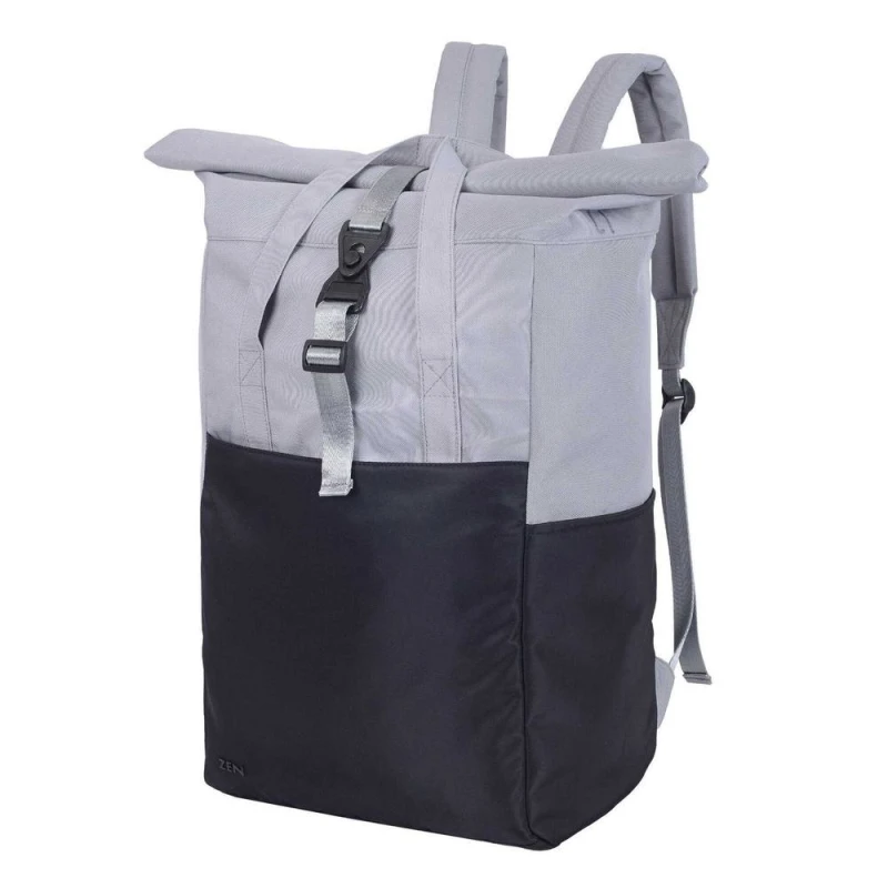 Image of Shugon Mens Ruby Roll Top Laptop Backpack One Size in Light Grey Light Grey Male