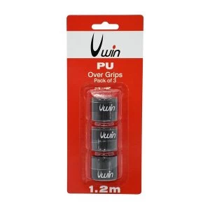 Image of Uwin Over Grip - Pack of 3 - Black