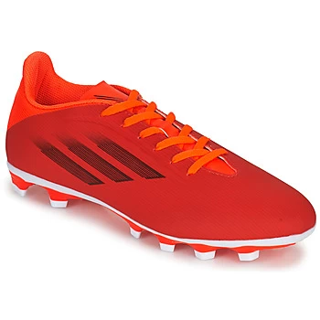 Image of adidas X SPEEDFLOW.4 FxG mens Football Boots in Red,8,9.5,11,6,7.5,8.5,9,10,10.5,11.5,12,12.5