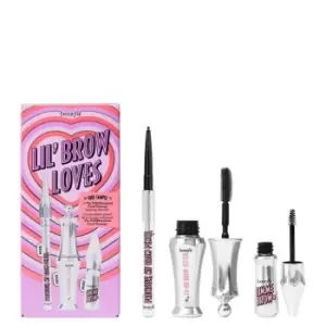 Image of Benefit Lil' Brow Loves Brow Pencil & Gel Value Set - Brown