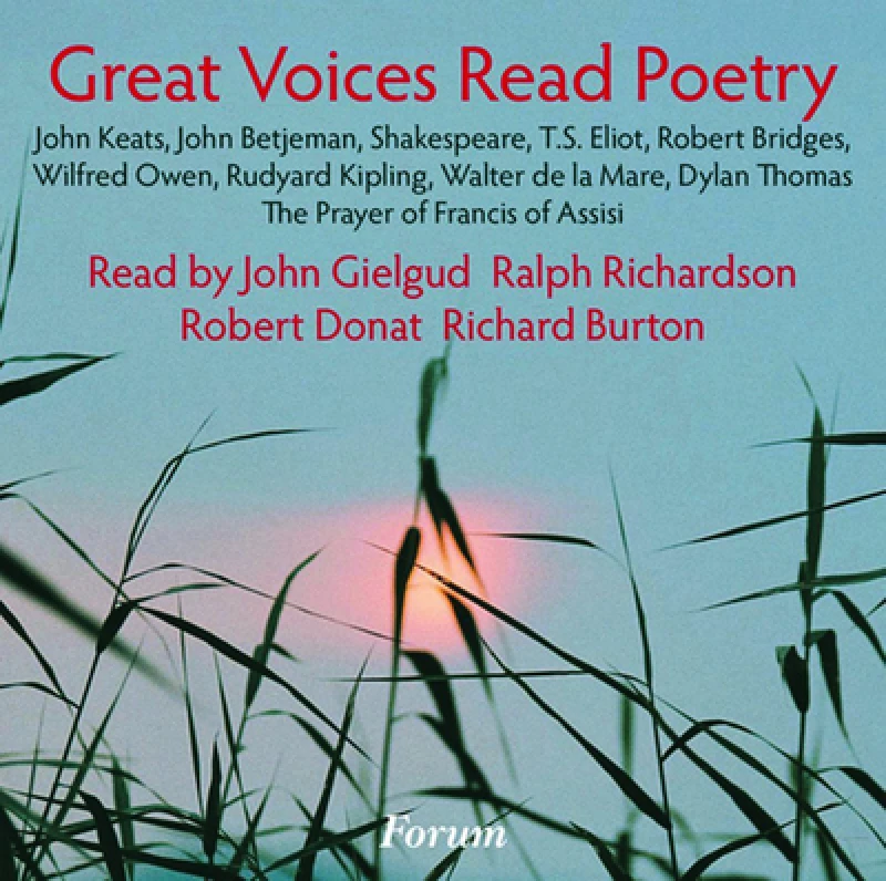 Image of Great Voices Read Poetry CD / Album