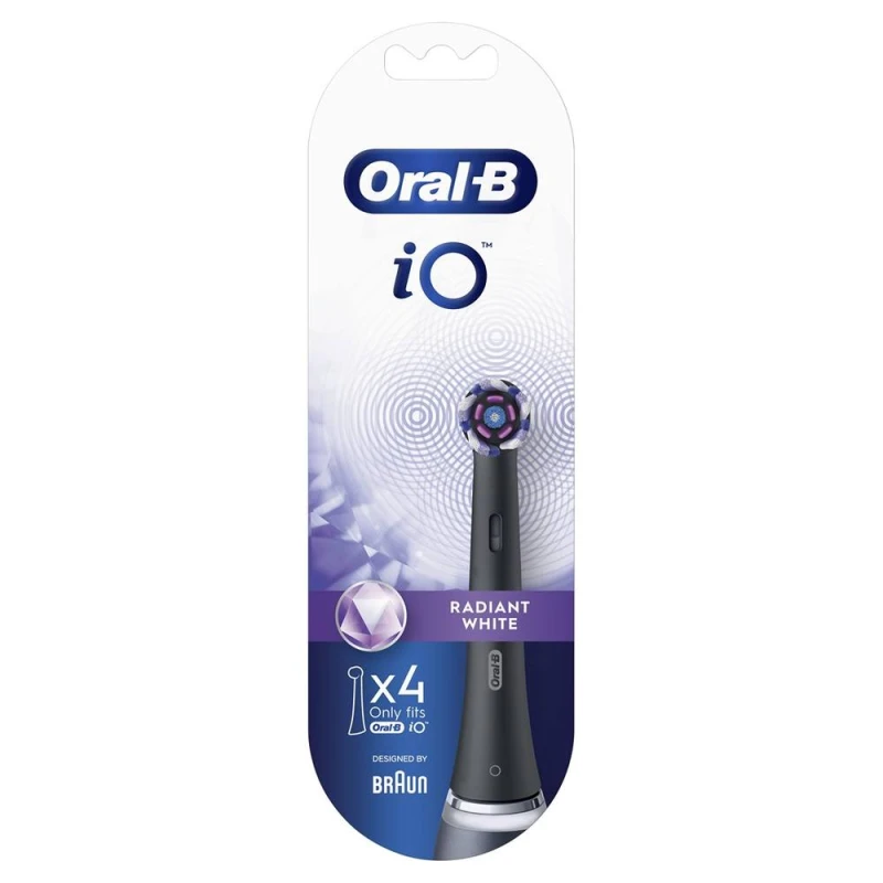 Image of Oral-B Oral-B iO Radiant White Electric Toothbrush Heads - 4 Pack