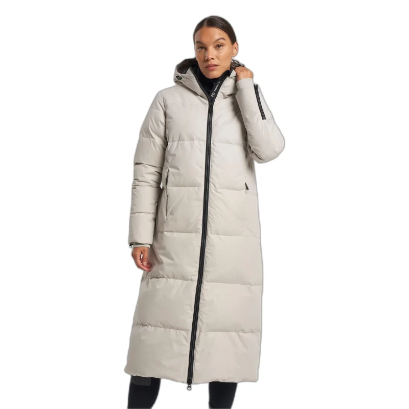 Image of Womens Tenson Shanna 2.0 Long Puffer Gris Female XL
