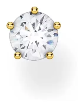 Image of Thomas Sabo H2148-414-14 18k Yellow Gold Single Stud Earring Jewellery