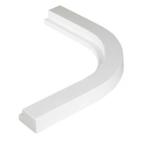 Image of Cooke Lewis High Gloss White Cornice or pelmet