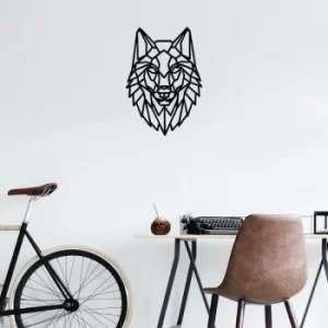 Image of Kurt 2 Black Decorative Wooden Wall Accessory