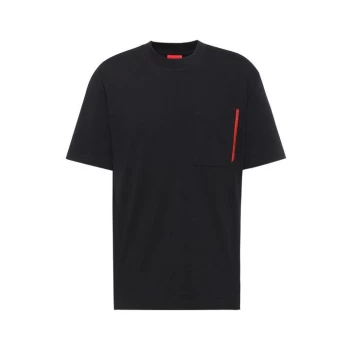 Image of Hugo Daffaello T Shirt - Black