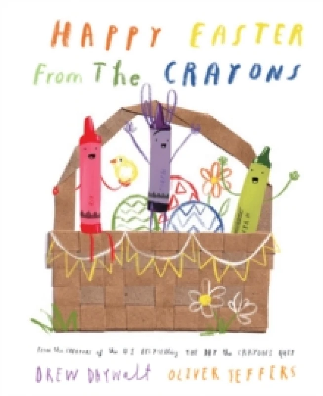 Image of Happy Easter from the Crayons Paperback / softback