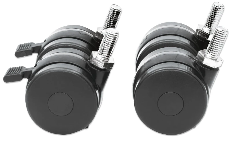 Image of Intellinet Basic Caster Wheel Set for 19" Racks. Set of 4 Pieces.