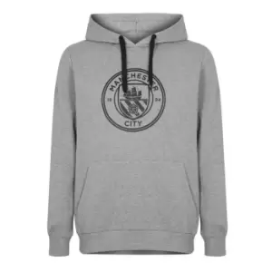 Image of Source Lab Lab Manchester City FC OTH Hoodie Mens - Grey