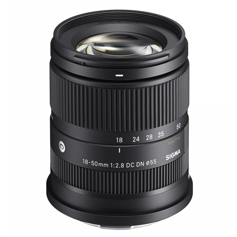 Image of Sigma 18-50Mm F/2.8 Dc Dn C Lens - Canon Rf Mount Black W6Y9Q Unisex