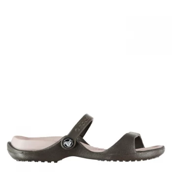 Image of Crocs Cleo Sandal Ladies - Chocolate/Cotto