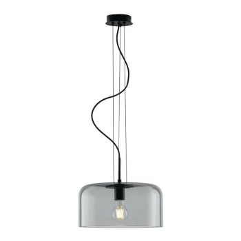 Image of Fan Europe Lighting - Fan Europe Luce_Ambiente_Design - Glass Dome Ceiling Pendant, Grey, E27