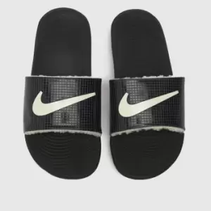 Image of Nike Black Kawa Se Youth Sandals