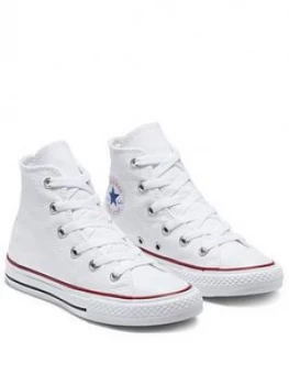 Image of Converse Chuck Taylor All Star Hi Core Childrens Trainer - White, Size 2