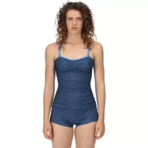 Image of Regatta Womens/Ladies Aceana II Soft Touch Lightly Padded Tankini Top 20 - Bust 45' (114cm)