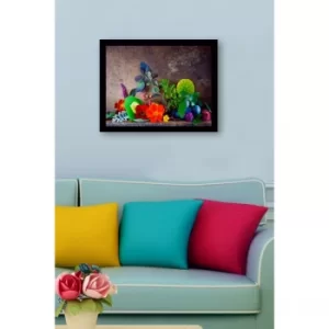 Image of SC0869 Multicolor Decorative Framed MDF Painting