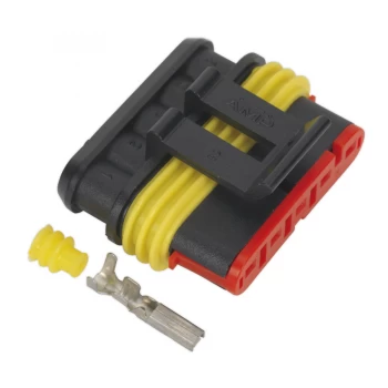 Image of Sealey SSC5F Superseal Female Connector 5-Way Pack of 3