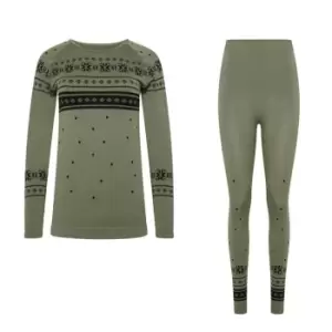 Image of Dare 2b In Demand Base Layer Set - DuckGrn/Blck