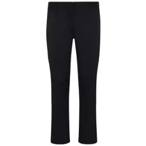 Image of AFD Womens/Ladies Stretch Slim Trousers (12 UK R) (Black)
