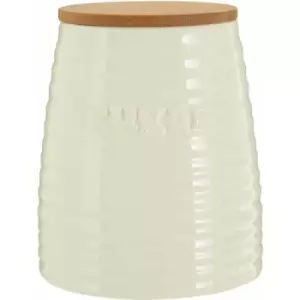 Image of Winnie Cream Dolomite Sugar Canister - Premier Housewares