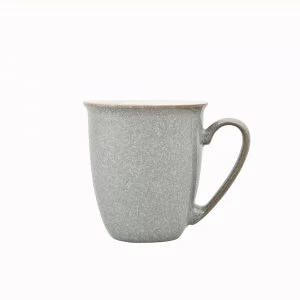 Image of Denby Elements Light Grey Coffee Beaker Mug