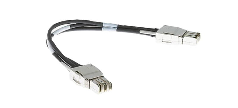 Image of Cisco Meraki STACK-T1-50CM-M networking cable Black. Grey 0.5 m