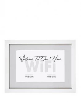 Image of Personalised WiFi Frame
