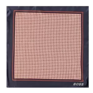 Image of Boss Pocket Squares 33x33xm Rolled - Orange