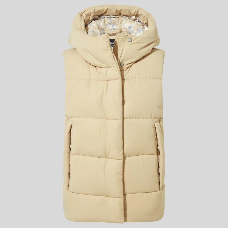 Image of Craghoppers Eilish Hooded Vest Cream female