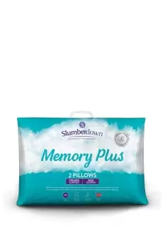 Image of 2 Pack Memory Foam Plus Firm Support Pillows