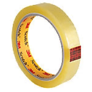 Image of Scotch Tape Easy Tear Polypropylene 19mm x 66m Transparent 8 Rolls