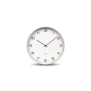 Image of Wood Arabic Clock - White/35Cm