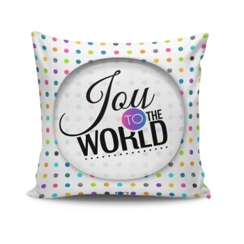 Image of NKRLNT-030 - No Filling Multicolor Cushion Cover