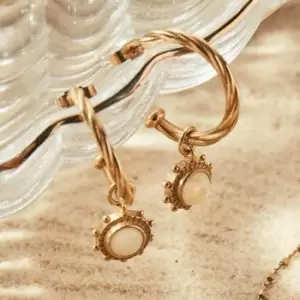 Image of ChloBo Gold Plated New Hope Hoop Earrings