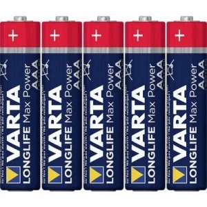 Image of Varta Longlife Max Power LR03 AAA battery Alkali-manganese 1270 mAh 1.5 V 4 pcs