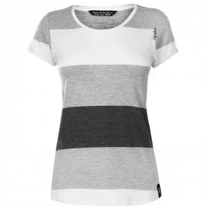 Image of Chillaz Otztal Top Ladies - Grey Stripes
