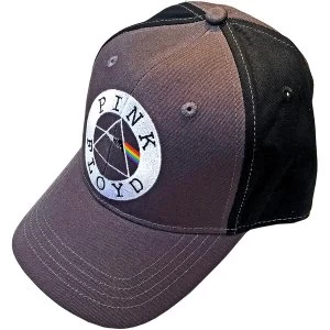 Image of Pink Floyd - Circle Logo Unisex Baseball Cap - Grey/Black