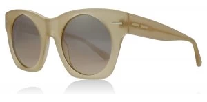 Image of DKNY DY4148 Sunglasses Matte Light Beige 3730/8Z 48mm