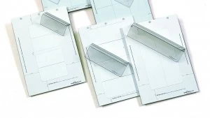 Image of Durable Table Place Name Holder Inserts 52x100mm Pack of 40 145802