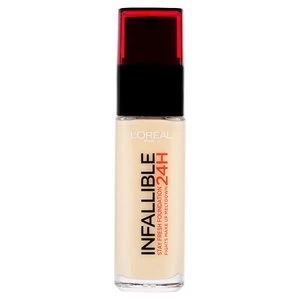Image of LOreal Infallible Foundation Porcelain 15 Nude