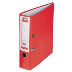 Image of Original Concord A4 Classic Lever Arch File Printed Lining Capacity 70mm Red Pack of 10