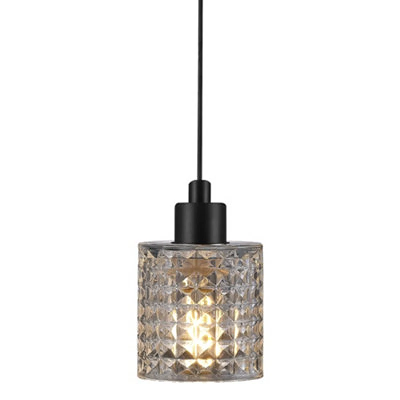 Image of Nordlux Hollywood Glass Pendant Light Retro Clear,mains