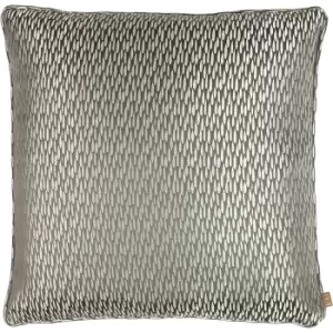 Image of Kai Astrid Jacquard Square Cushion Cover (One Size) (Charcoal)