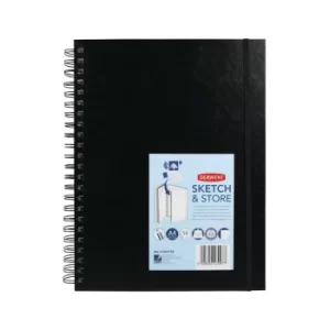 Image of Derwent A4 Portrait Sketch and Store Book